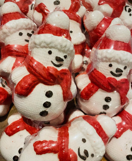 Snowman Bathbomb